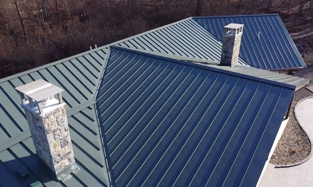 Standing seam metal from steel roofing suppliers near me